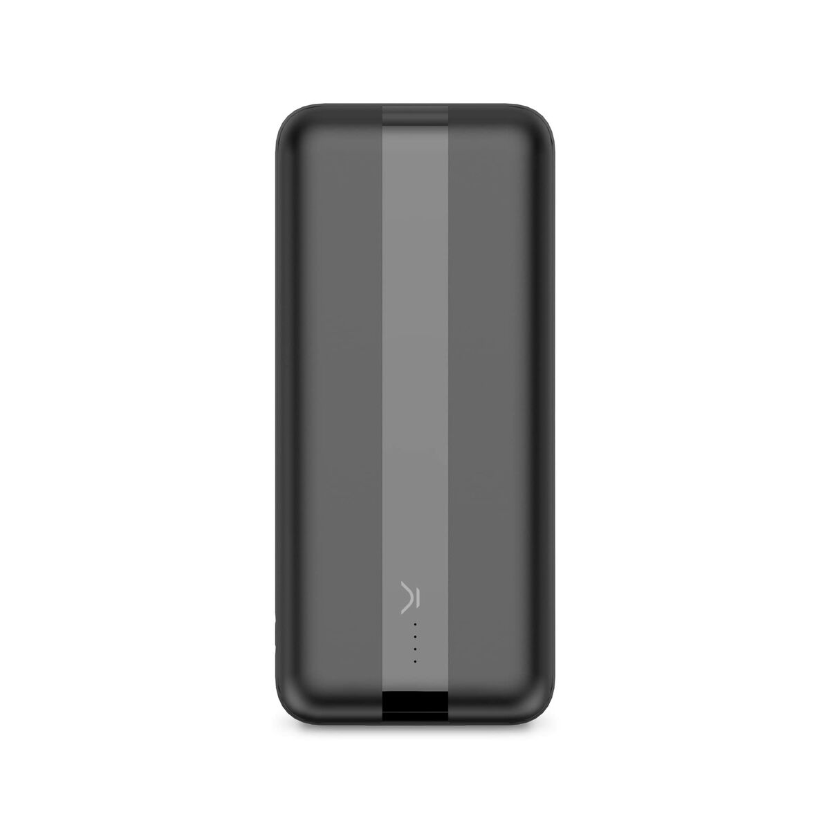 Bigbuy Power Bank KSIX in black, portable consumer electronics device with USB ports for charging on the go.