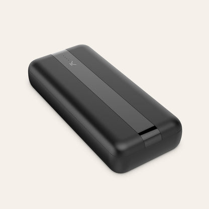 Bigbuy Power Bank KSIX in black, portable consumer electronics device with USB ports for on-the-go charging.