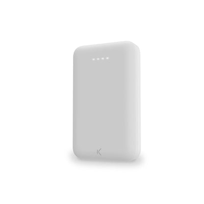 Bigbuy Power Bank KSIX 20W portable charger with USB port, compact design, and digital display for battery level.