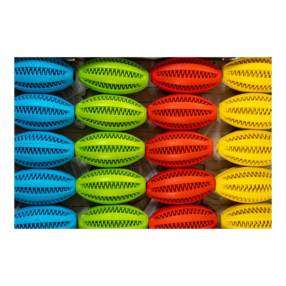 Small Bigbuy Gloria Dental Care dog toy in assorted colors, 9 cm, designed for chewing and dental health.