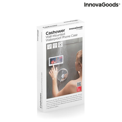 Cashower InnovaGoods mobile cover in black, designed for consumer electronics, with a sleek protective case for smartphones.