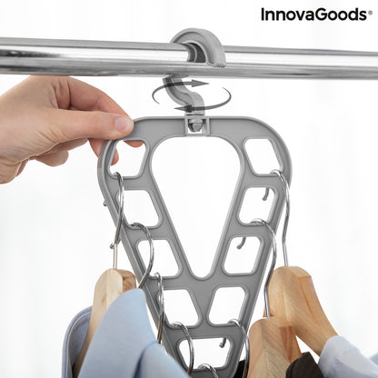 Set of two Bigbuy Hanger Organizers by InnovaGoods, featuring sleek, space-saving furniture accessories with multiple compartments.