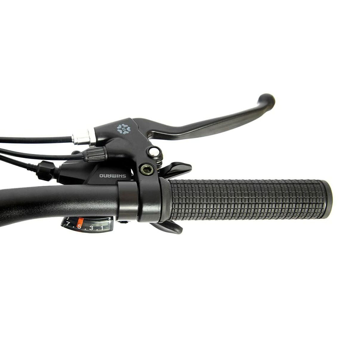 Electric Bike Skate Flash MTB Duster 27.5-inch tires, black frame, with electric motor, from Bigbuy, designed for outdoor sports.