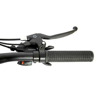 Electric Bike Skate Flash MTB Duster 27.5-inch tires, black frame, with electric motor, from Bigbuy, designed for outdoor sports.