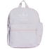 Adidas Adicolor Classic Small Backpack by Start2Finish, navy blue with adjustable straps and zippered front pocket.