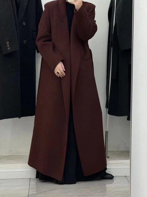 Red angora wool women&