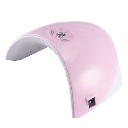 Teal Simba automatic sensing 36W LED nail polish dryer lamp with sleek design for quick, efficient nail curing in the bath and beauty routine.