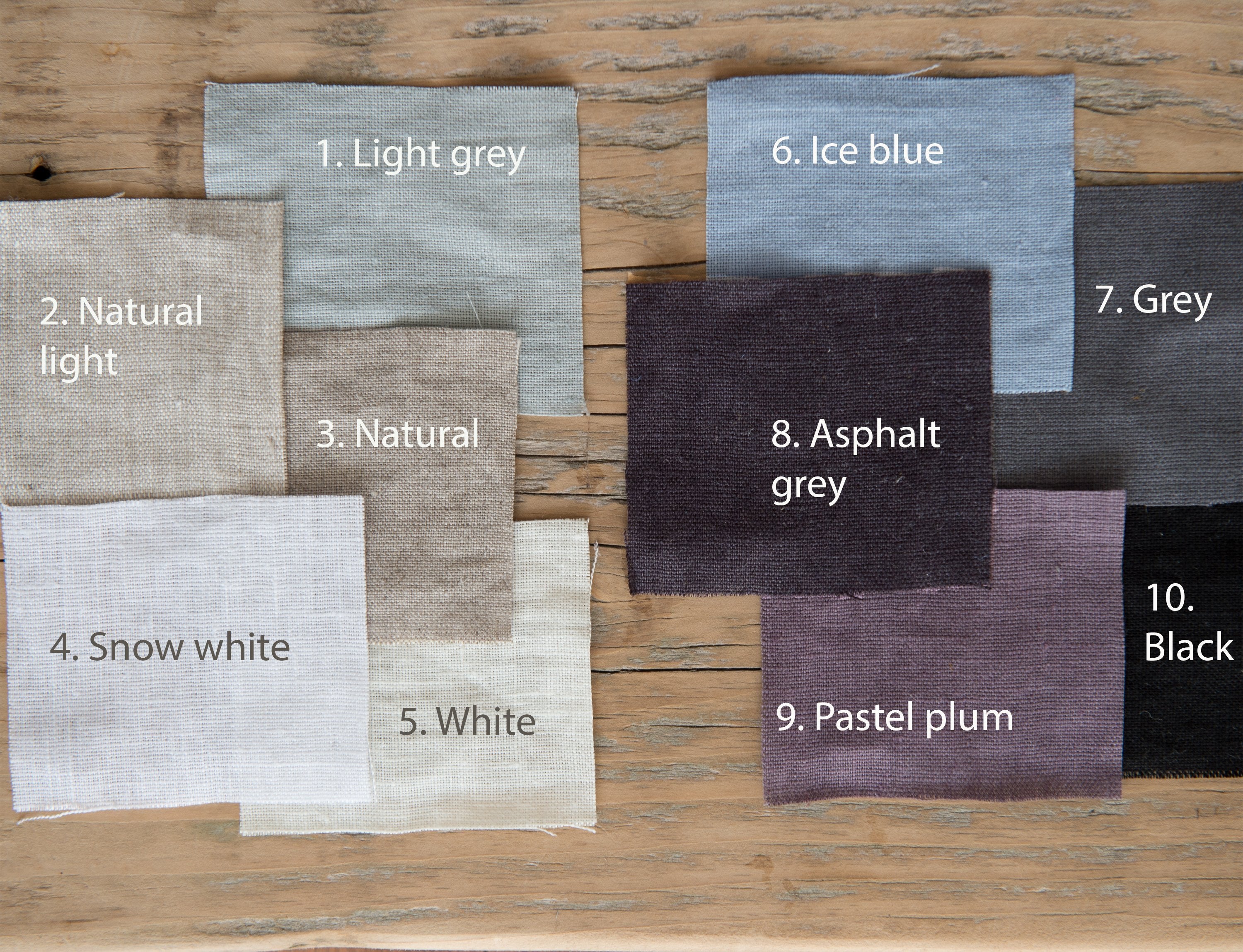 Grey linen curtain with rod pocket from Magenta Sugarplum, showcasing a stylish home decor window treatment.