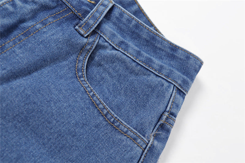 Carmine Juneberry Papillon High-Rise Jeans Haute Edition 25 with classic blue denim, high waist, and slim fit.