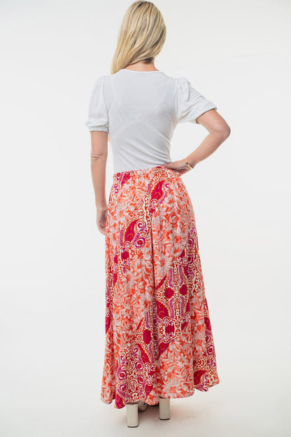Automotive part from Jade Icarus, featuring a white birch floral woven pattern with high-waisted design elements.