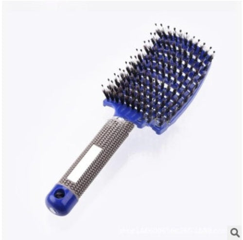 CJDropshipping anti-knot hairbrush for women, detangling brush with ergonomic handle, suitable for smooth, tangle-free hair.