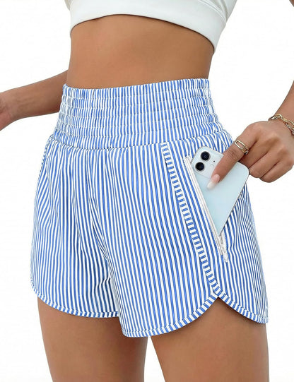 BMJL 2.5" Athletic Shorts for Women Comfy High Waisted Short with Pocket