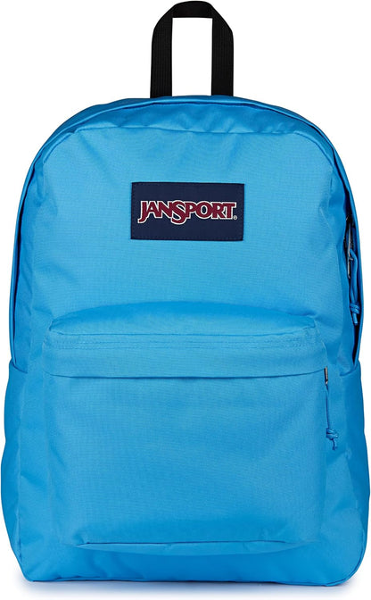 JanSport SuperBreak One Backpack - Durable, Lightweight Bookbag with 1 Main Compartment, Front Utility Pocket with Built-in Organizer - Premium Backpack, Bad Bows