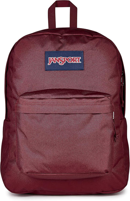 JanSport SuperBreak One Backpack - Durable, Lightweight Bookbag with 1 Main Compartment, Front Utility Pocket with Built-in Organizer - Premium Backpack, Bad Bows