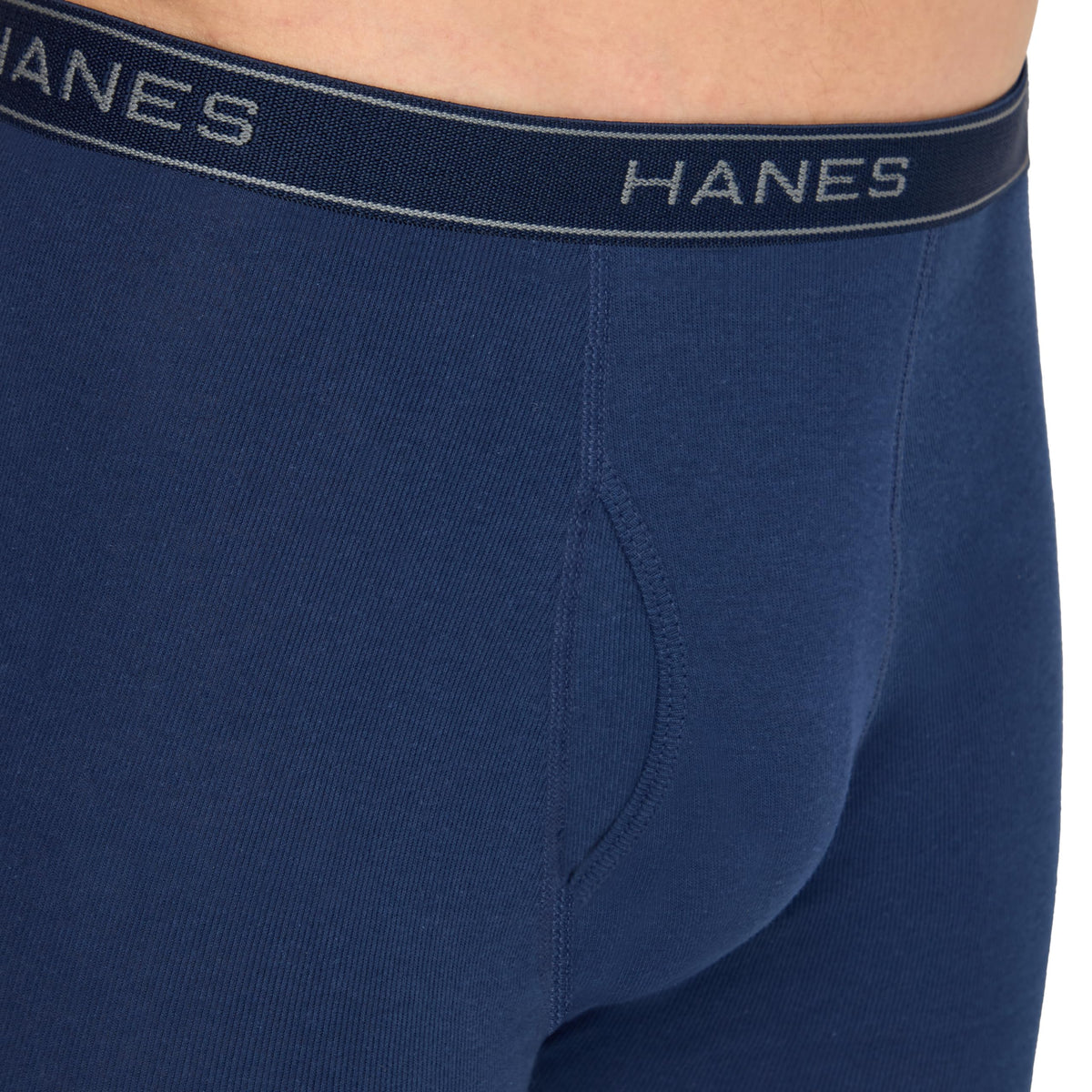 Hanes mens Underwear Boxer Briefs Pack, Cool &amp; Breathable Cotton Moisture-wicking Underwear for Men, No Ride Up