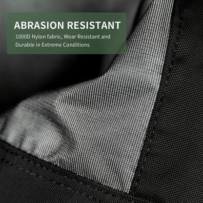 Indigo Eurybia 1000D waterproof leg gaiters for outdoor sports, showing durable fabric and adjustable straps for outdoor protection.