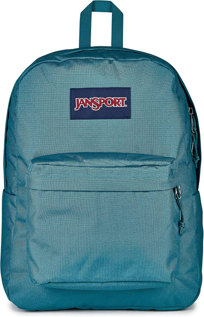 JanSport SuperBreak One Backpack - Durable, Lightweight Bookbag with 1 Main Compartment, Front Utility Pocket with Built-in Organizer - Premium Backpack, Bad Bows
