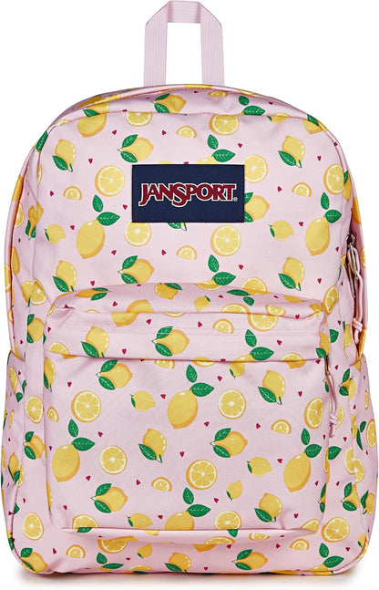 JanSport SuperBreak One Backpack - Durable, Lightweight Bookbag with 1 Main Compartment, Front Utility Pocket with Built-in Organizer - Premium Backpack, Bad Bows