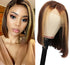 Carmine Juneberry EternaWave Wig Bob made of real hair, styled with soft, natural-looking waves and a sleek bob cut.