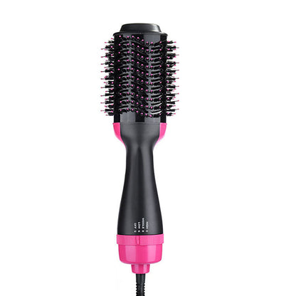 Teal Simba 2-in-1 hot hair brush and hair dryer for styling, featuring a sleek design and multifunctional features in a bath and beauty setting.