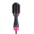 Teal Simba 2-in-1 hot hair brush and hair dryer for styling, featuring a sleek design and multifunctional features in a bath and beauty setting.