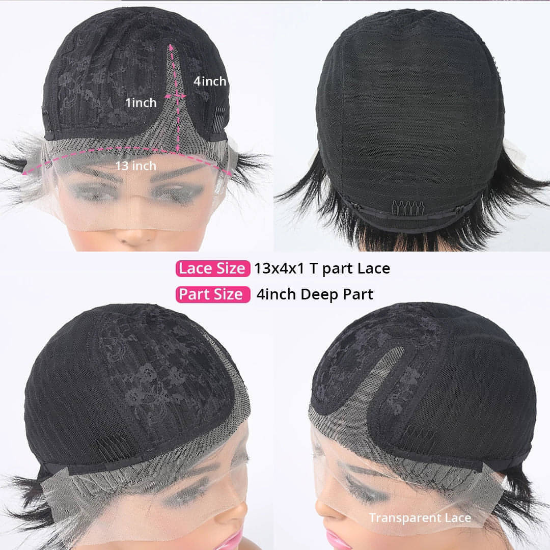 Carmine Juneberry LuxeFlow Hair Short Wig with soft, layered blonde hair styled for a natural look.