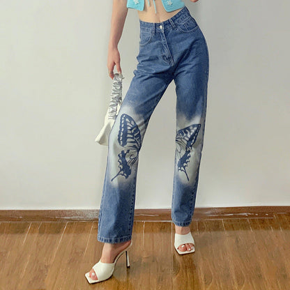 Carmine Juneberry Papillon High-Rise Jeans Haute Edition 25, showcasing a stylish denim pair with high-rise fit and classic design.
