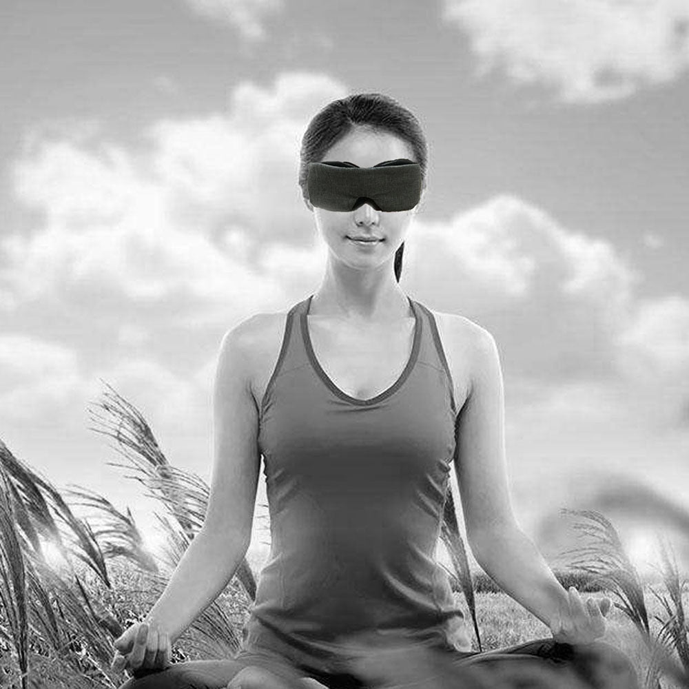 Teal Simba Eye Mask Manta Modular Adjustable 3D Breathable for Bath and Beauty, soft fabric with ergonomic design.