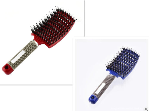 CJDropshipping anti-knot hairbrush for women with detangling bristles, designed to smooth and untangle hair easily.