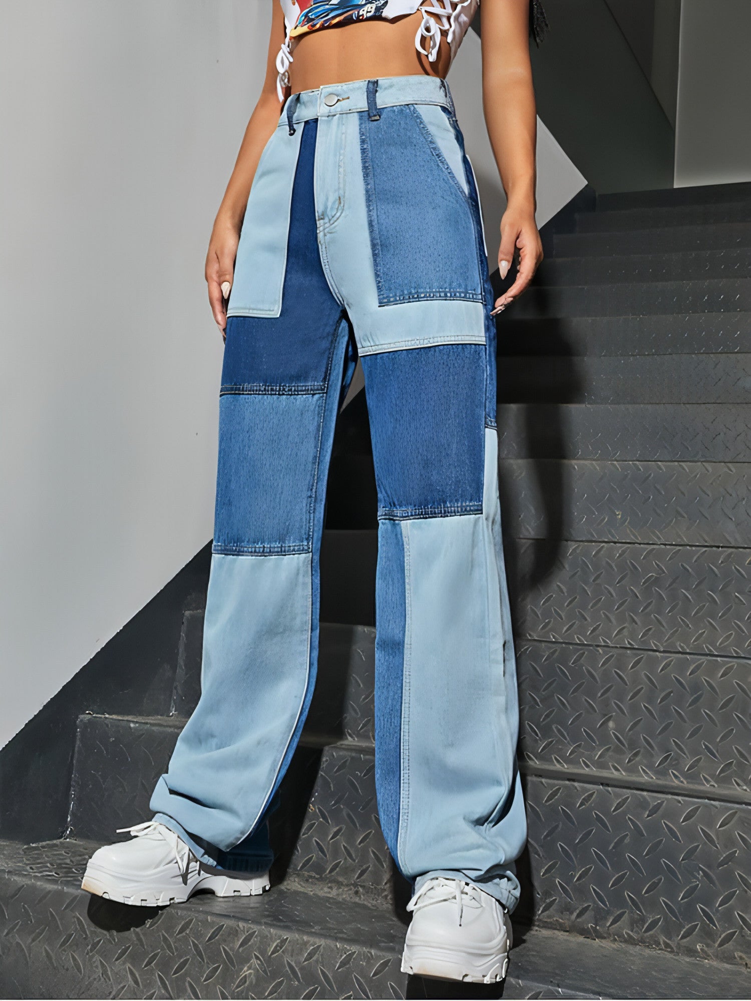 Carmine Juneberry DenimDare™ Jeans with straight stitching, classic blue denim, and a fitted, casual style.