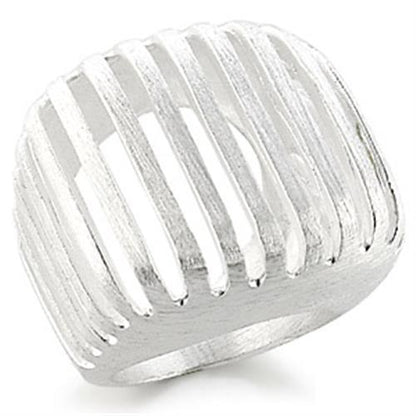 Silver brass ring with a simple band design from Turquoise Tiger Jewelry &amp; Watches collection.