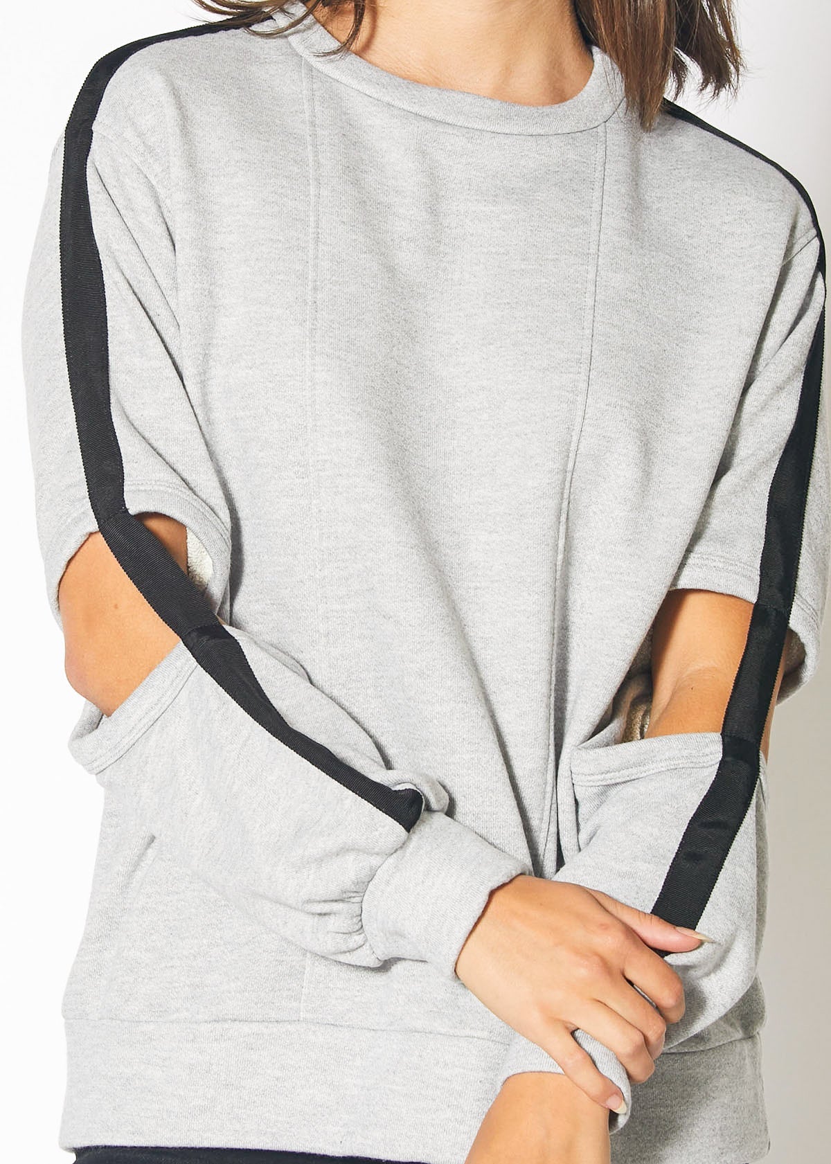 Heather grey Start2Finish athletic shorts with elastic waistband and side pockets, casual sportswear for active wear.