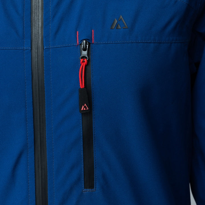 Women’s navy blue Adventure 2.0 activewear jacket by Rose Hemera, shown in a stylish dark blue design with a fitted silhouette.