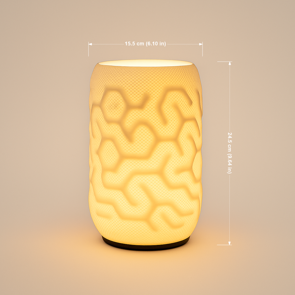 Azure Pontus Aether Glow lighting fixture with sleek design and soft ambient illumination for modern interior spaces.