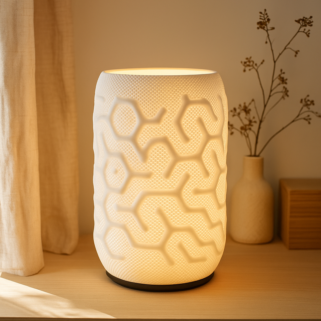 Azure Pontus Aether Glow lighting fixture with a sleek, modern design and glowing aesthetic, ideal for contemporary interior decor.