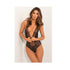Amethyst Hera Aim To Tease bodysuit displayed on a mannequin, showcasing a form-fitting, stylish design for home and garden wear.