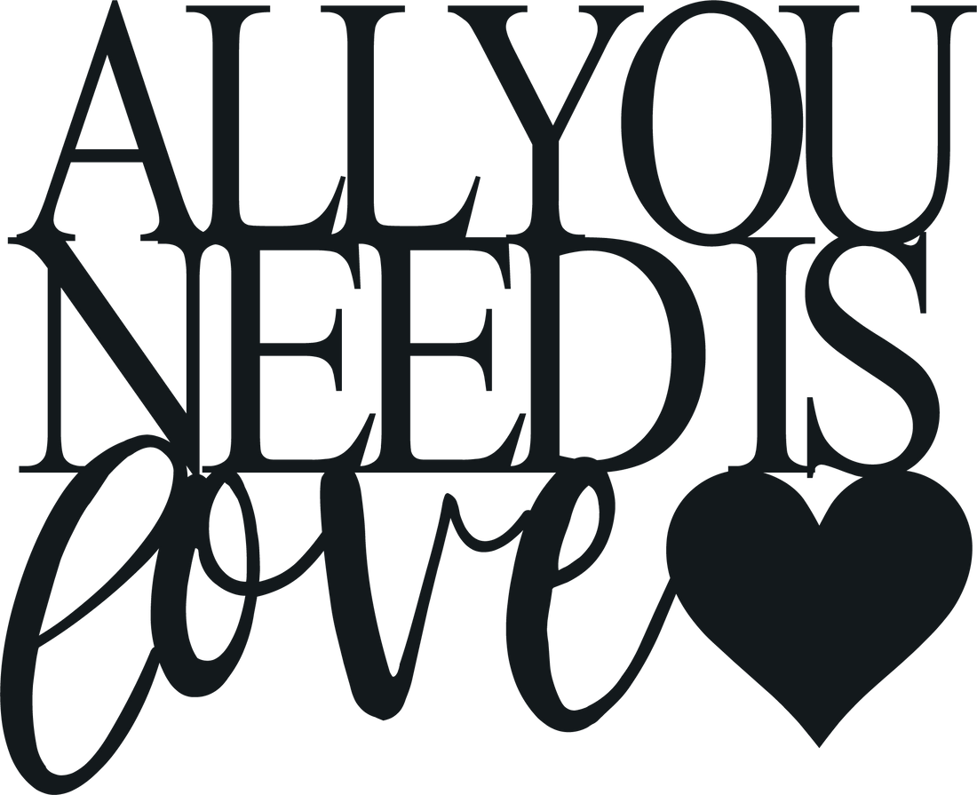 Malachite All You Need Is Love metal wall art for home decor, featuring a stylish love-themed design on a metal panel.