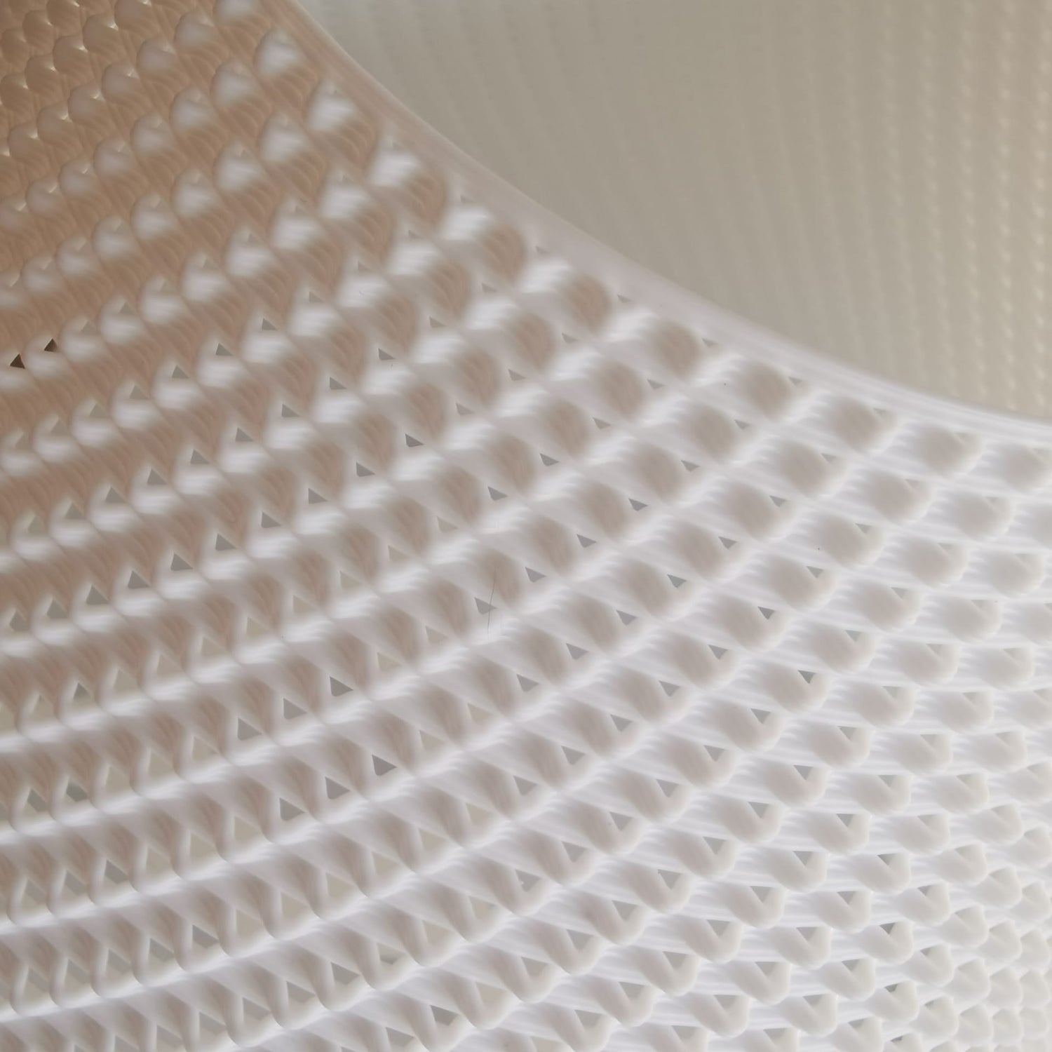 Azure Pontus Aurora Weave portable table lamp with woven design and soft lighting, ideal for bedside or accent lighting.