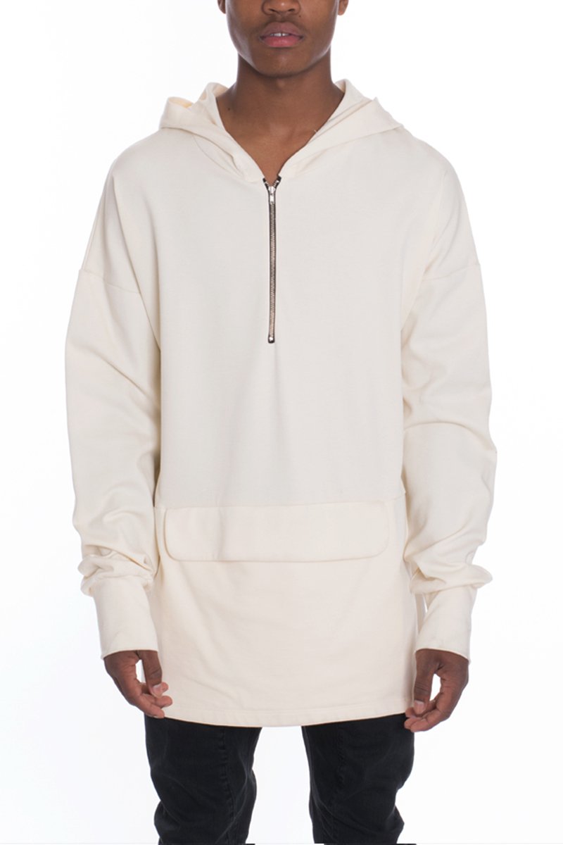 Lime Milo pouch pullover hoodie, cozy sweater with front pouch pocket and hood, casual and comfortable for everyday wear