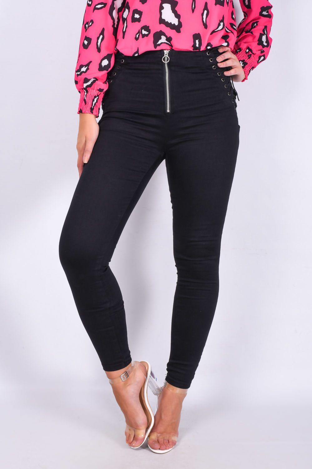 Black denim women&