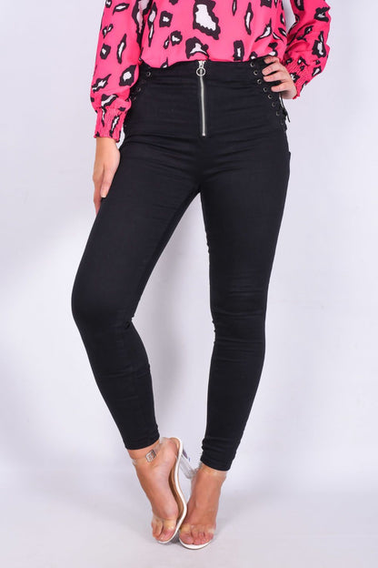 Black denim women&