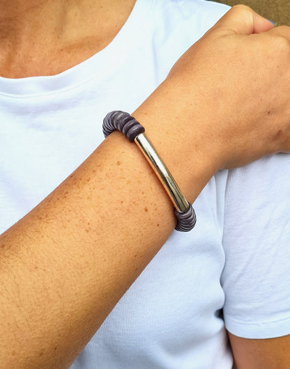 Byzantium Artemis Manaus bracelet featuring intricate jewelry design with silver-tone metal and detailed craftsmanship.