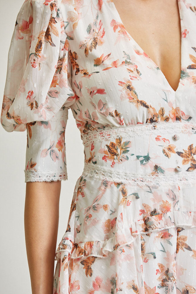 White Amphitryon Jenith Floral Women&