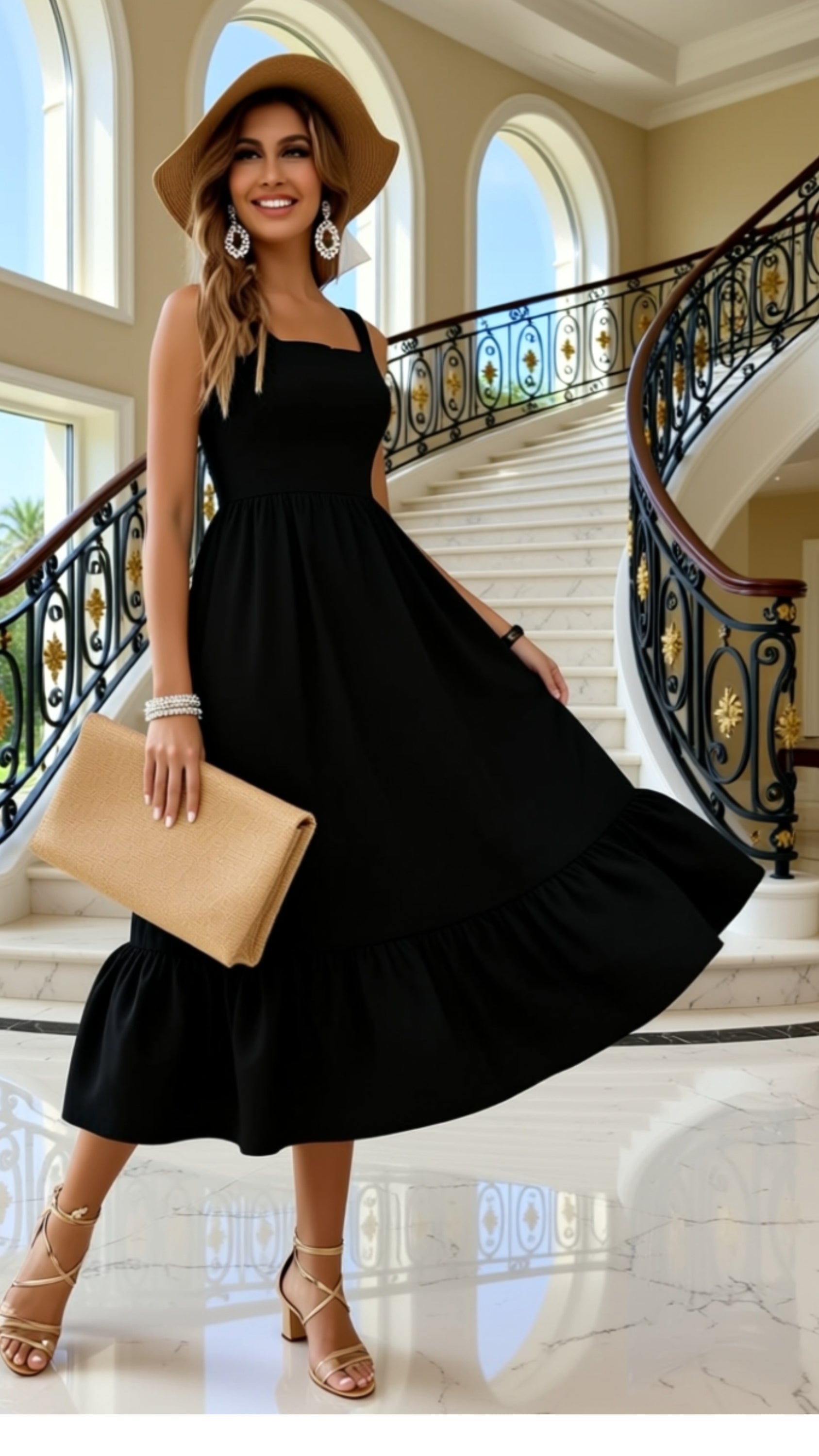Fuchsia Erebus strapless black dress handbag with elegant design and sleek black finish, perfect for formal occasions.