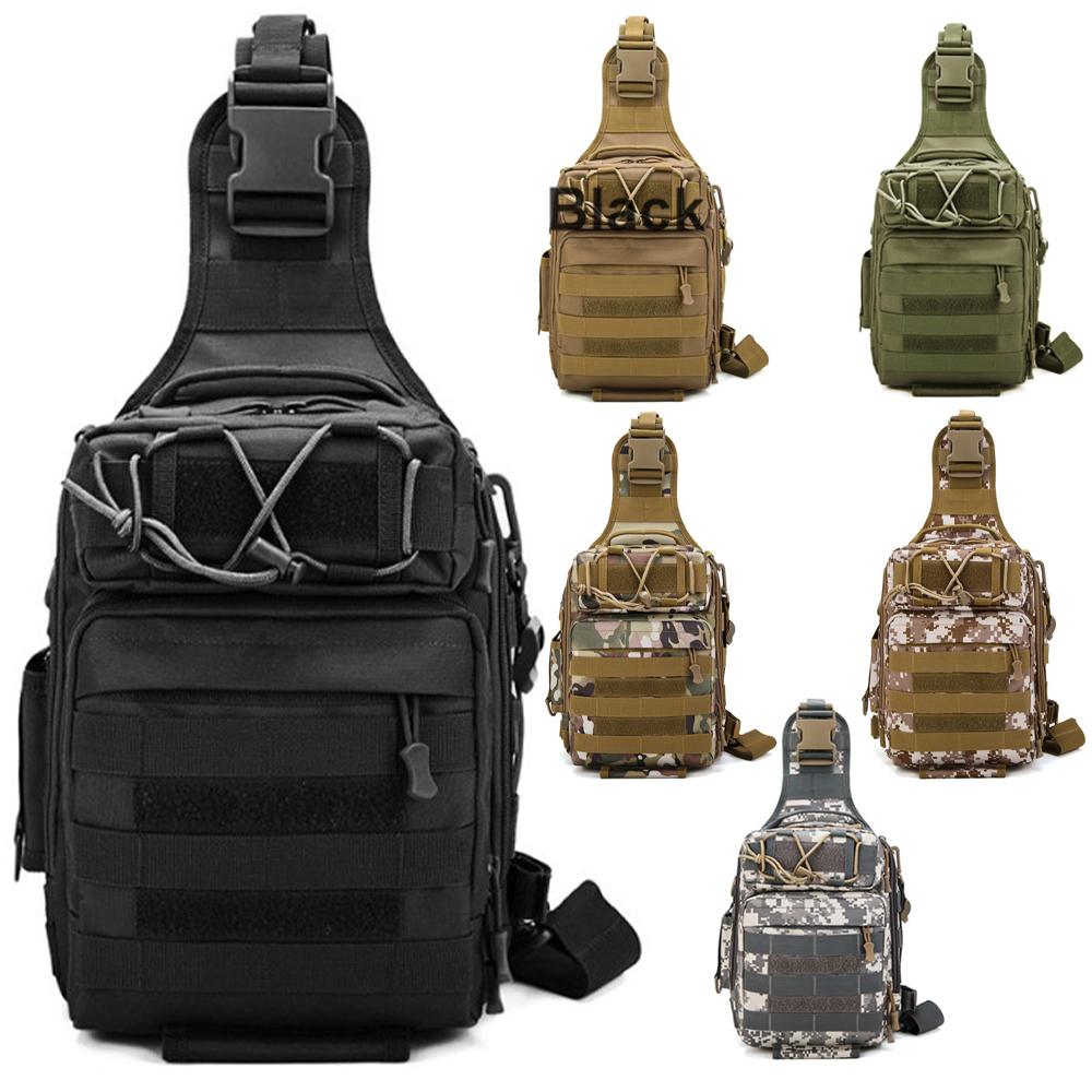 Black waterproof fishing tackle backpack by Amethyst Osage with multiple compartments for outdoor gear storage.