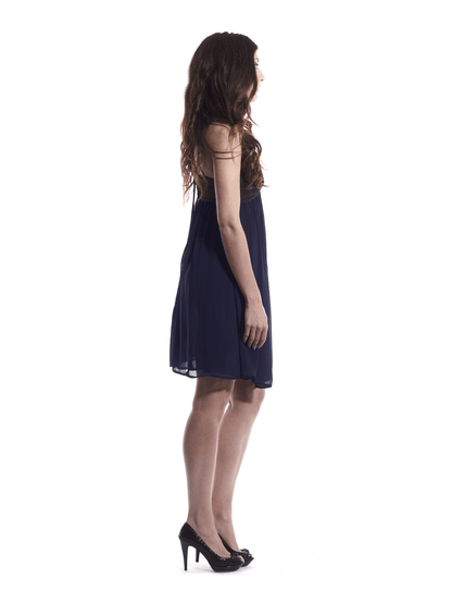 Blue flowy women&