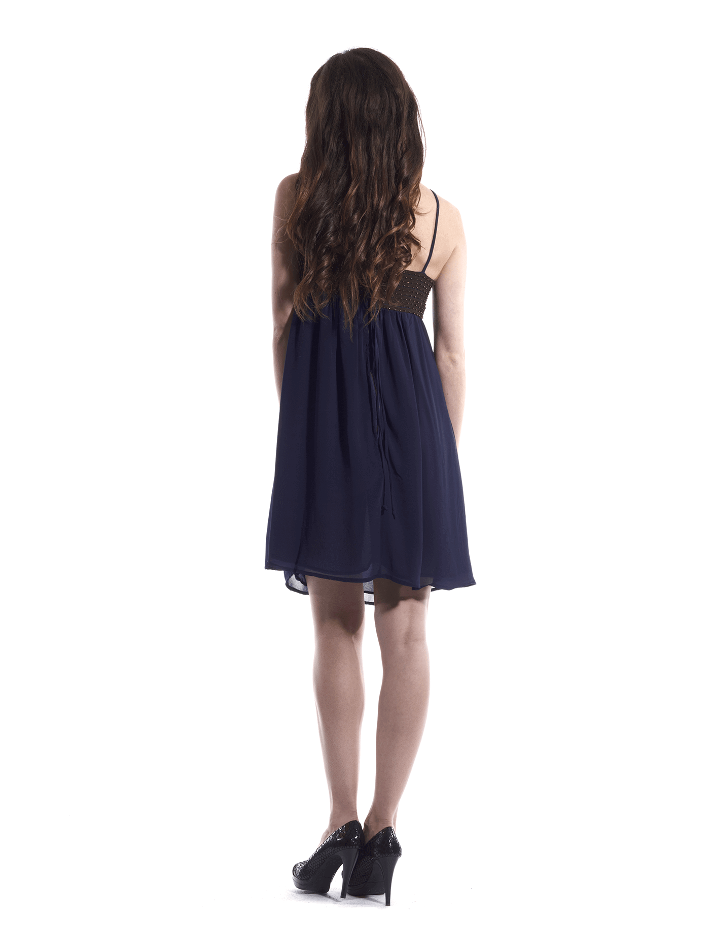 Blue flowy women&