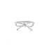Silver dainty bow ring by Cyan Ismene featuring a delicate bow design, perfect for elegant jewelry accents.