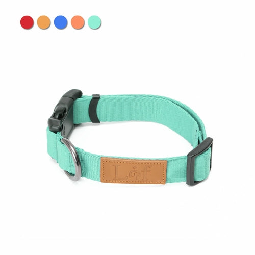 Emerald Alfie Lof Collar for pets in C-MINT color, featuring a comfortable adjustable design and durable materials.