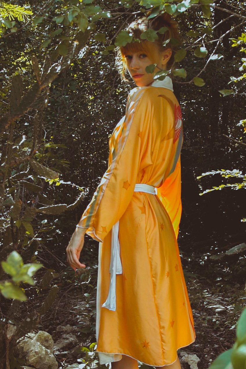 Violet Apollo Rigel Robe in Yucatan Rainbow, women&